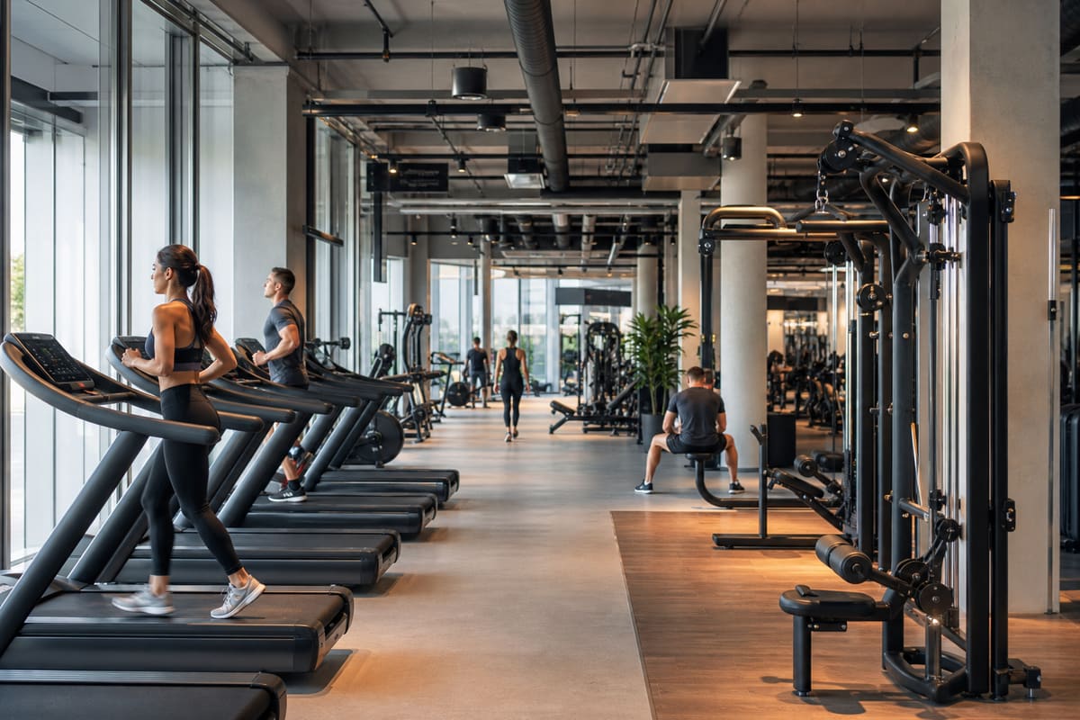 Фитнес-клуб — пример ниши с готовым шаблоном занятий в FitFlow