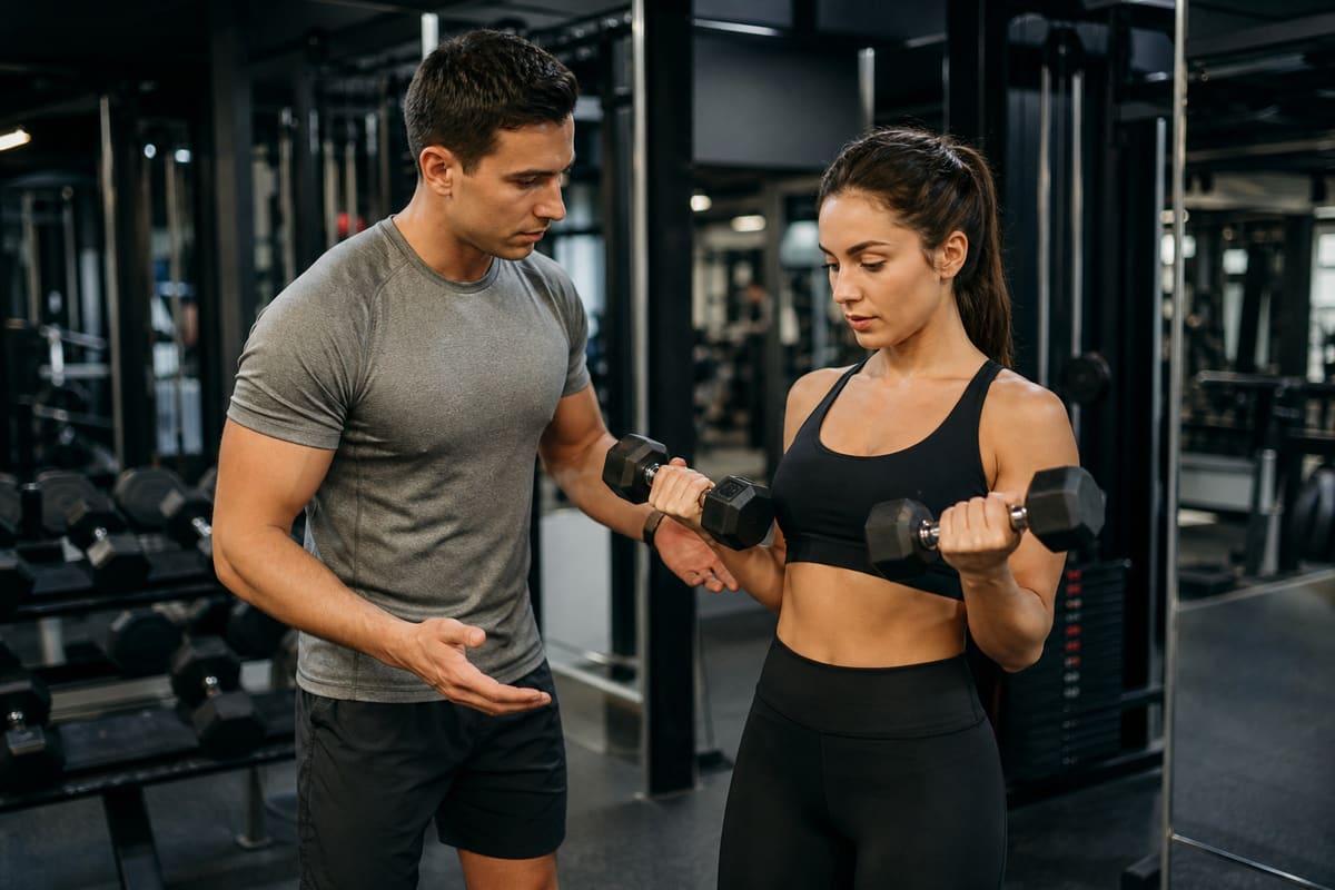 Персональный тренер — шаблон индивидуальных занятий в FitFlow